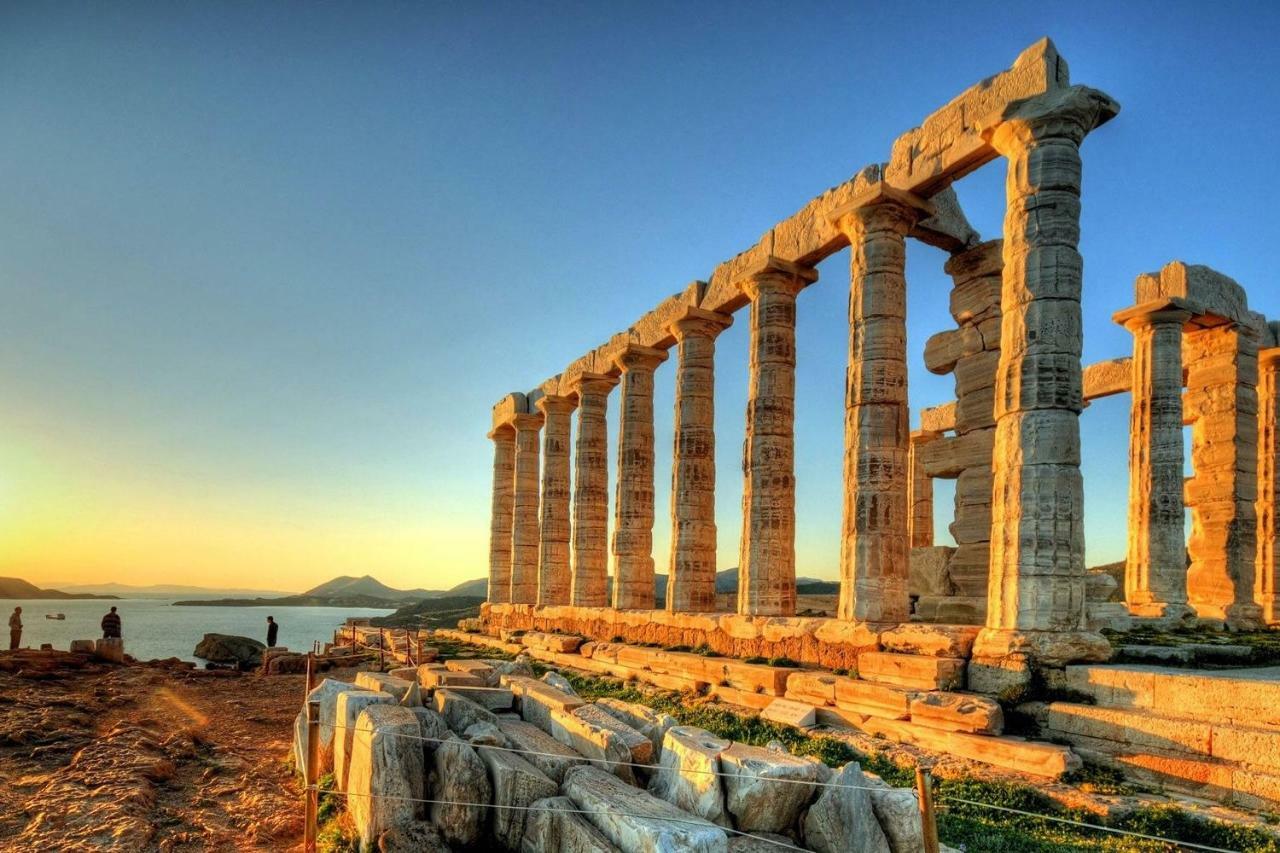 Sandra'S Sea View At Sounio Sounion Esterno foto